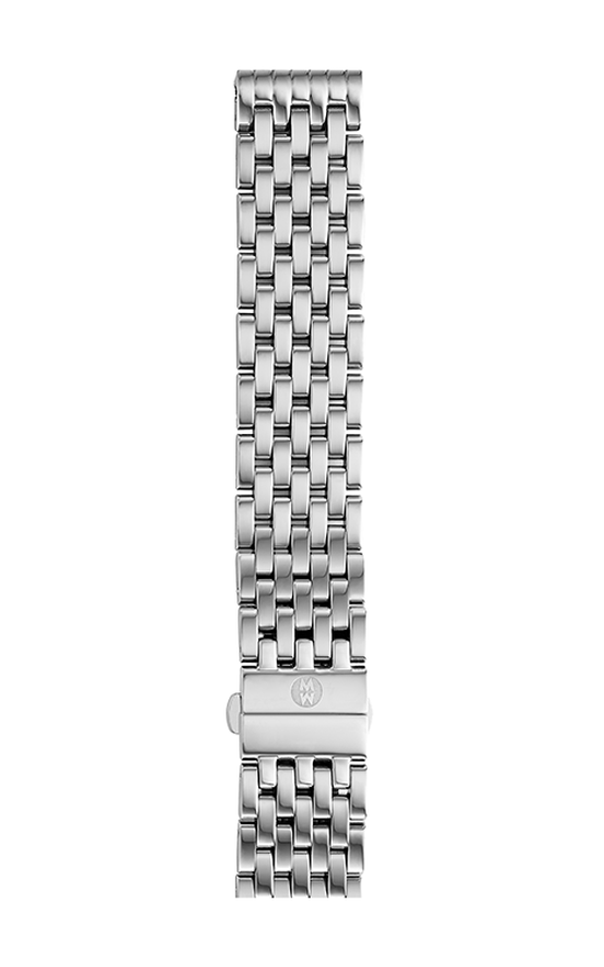 Michele 18mm Deco 7-Link Stainless Steel Bracelet MS18AU235009