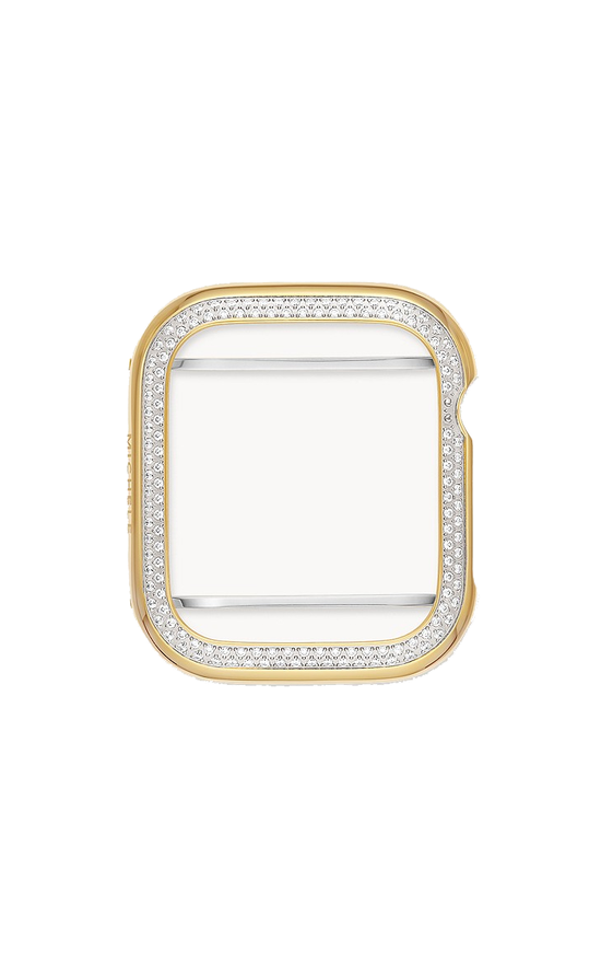Michele Series 6 40MM Diamond Case For Apple Watch in 18K Gold-Plated MWAB640002