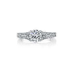 Sylvie Sidestone Engagement Ring S1389-030A4Y10R thumbnail 2