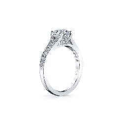 Sylvie Sidestone Engagement Ring S1389-030A4Y10R thumbnail 3