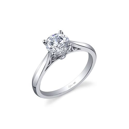 Sylvie Engagement Ring Solitaire SY904-003A8W10R