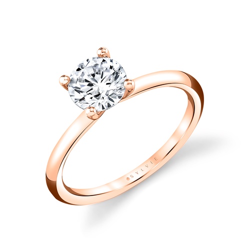 Sylvie Engagement Ring Solitaire S1426-0004R10R
