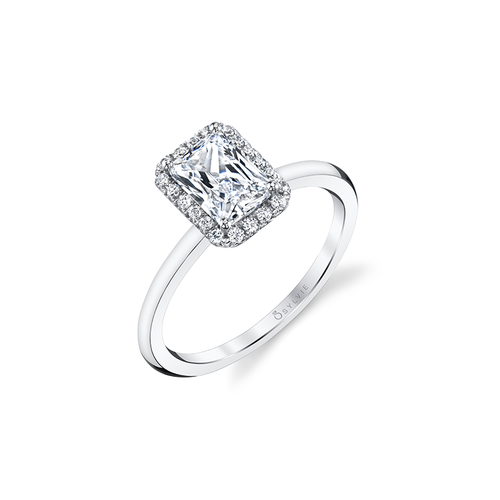 Sylvie Engagement Ring Halo S1993-012A4W10C