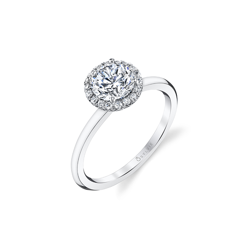 Sylvie Engagement Ring Halo S1993-012A4W10RR
