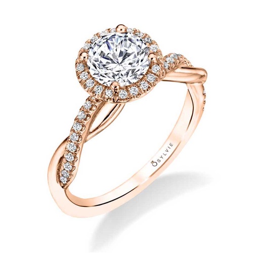 Sylvie Engagement Ring Halo S1724-023A4R10RR
