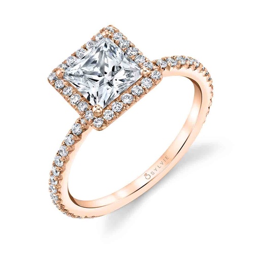 Sylvie Engagement Ring Halo S1793-032A4R10PP