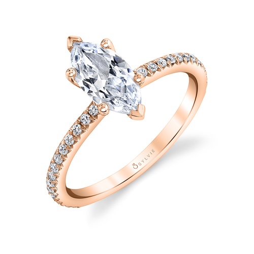 Sylvie Engagement Ring Classic S1093-021A4R10M