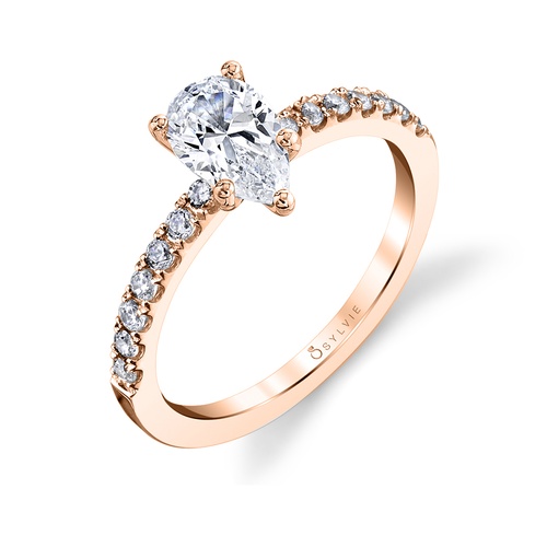 Sylvie Engagement Ring Classic S1498-024A4R10T