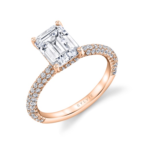 Sylvie Engagement Ring Classic S1633-063A4R20E