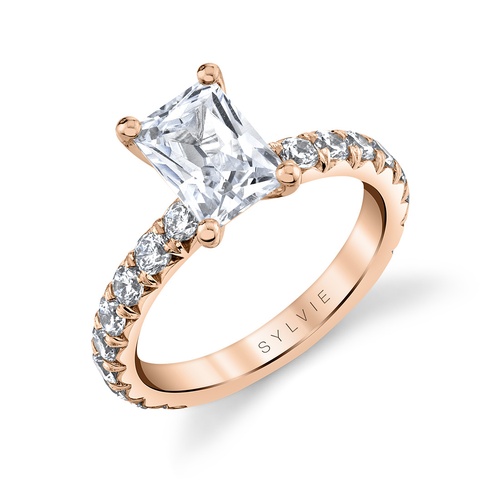 Sylvie Engagement Ring Classic S2793-100A4R20RA