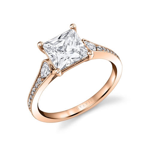 Sylvie Engagement Ring Modern Vintage S2504-032A4R20P