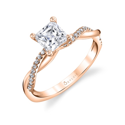 Sylvie Engagement Ring Spiral S1524-014A4R10P