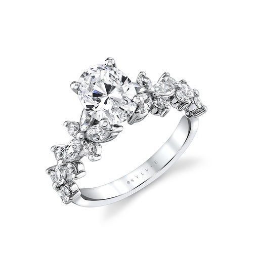 Sylvie Engagement Ring  S2973-108A4W20O