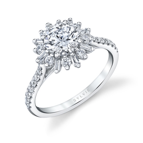 Sylvie Engagement Ring  S2605-048A4W10R