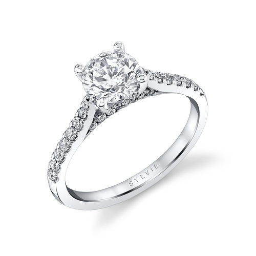 Sylvie Engagement Ring  S2140-034A4W10R