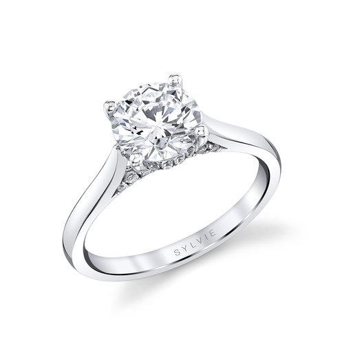 Sylvie Engagement Ring  S2130-015A4W15R