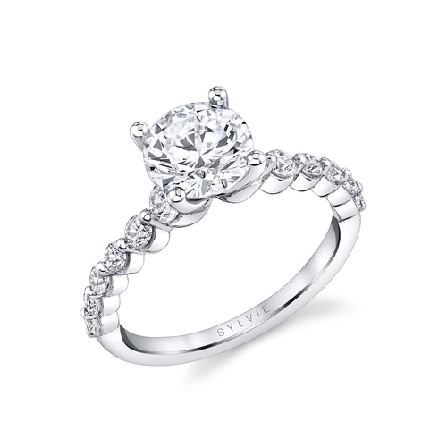 Sylvie Engagement Ring  S2860-058A4W15R