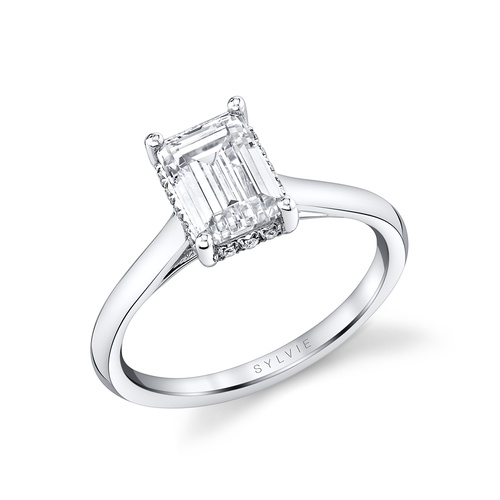 Sylvie Engagement Ring  S2144-007A4W12E