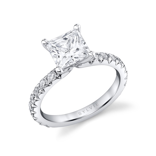 Sylvie Engagement Ring  S2693-075A4W20P