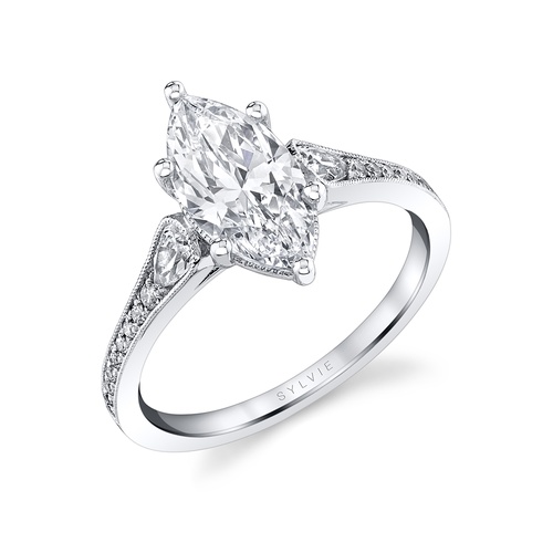 Sylvie Engagement Ring  S2504-032A4W20M