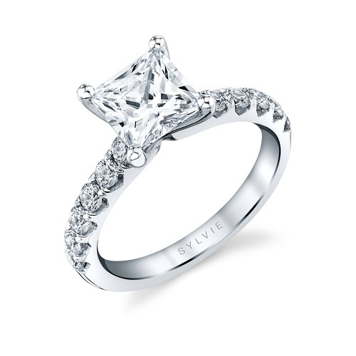 Sylvie Engagement Ring  S2061-060A4W20P