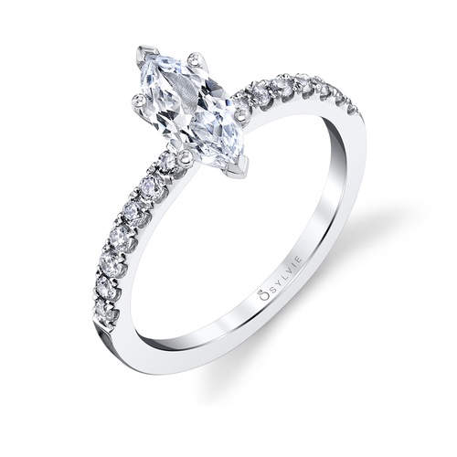 Sylvie Engagement Ring  S1498-024A4W10M