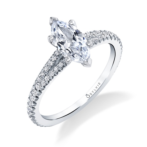Sylvie Engagement Ring  S1700-027A4W10M