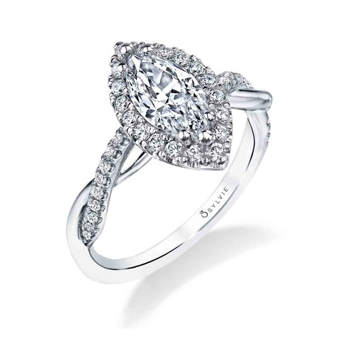 Sylvie Engagement Ring  S1724-023A4W10M