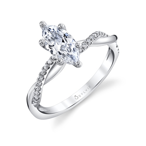 Sylvie Engagement Ring  S1524-014A4W10M