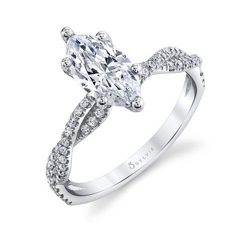 Sylvie Engagement Ring  S1523-028A4W12M