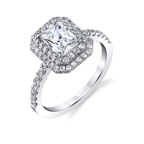 Sylvie  Engagement Ring S1086-052A4W10E