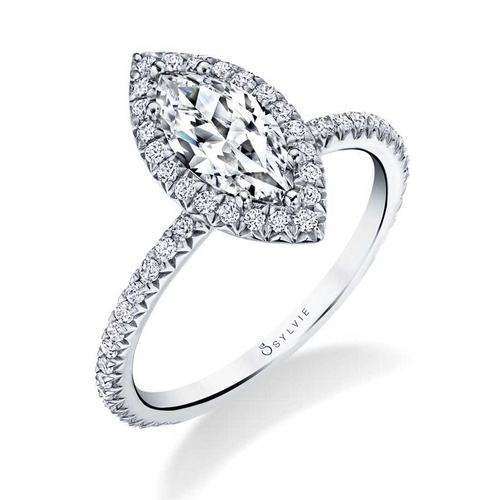 Sylvie Engagement Ring  S1793-034A4W10M