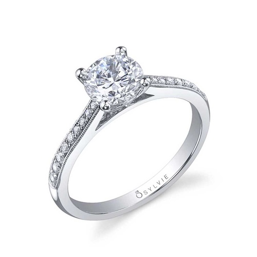Sylvie Engagement Ring  SY821-013A4W10R
