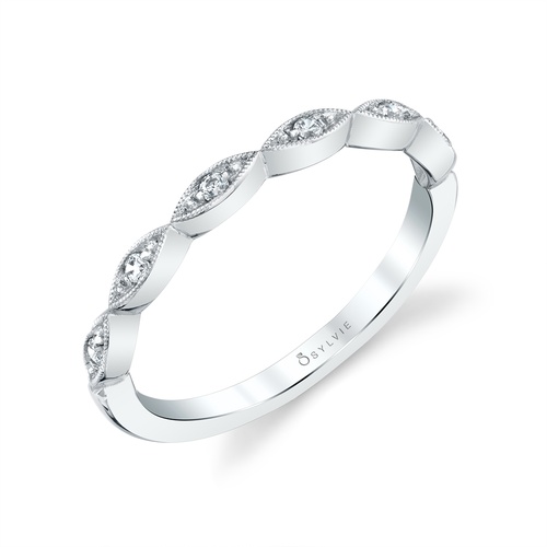 Sylvie Wedding Band  BS2525-006A4W-ALL