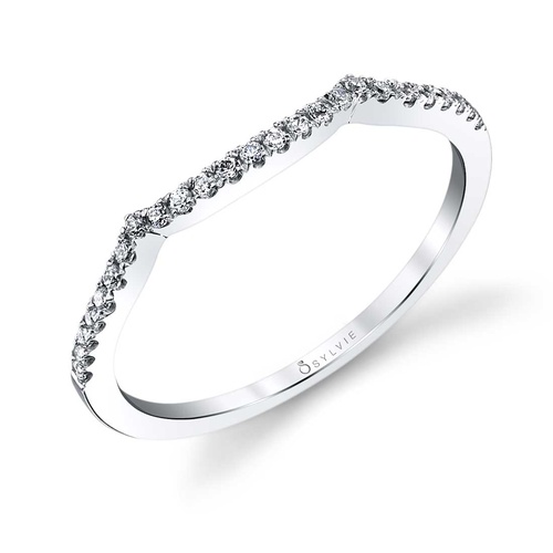 Sylvie Wedding Band  BS1078-14A4W10R