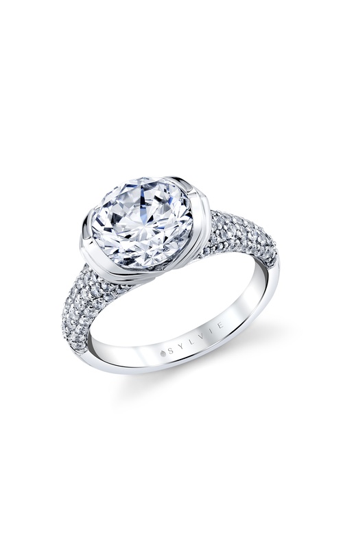 Sylvie Engagement Rings  S3637-074A4W30R