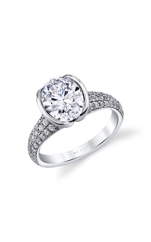 Sylvie  Engagement Ring S3610-090A4W30O