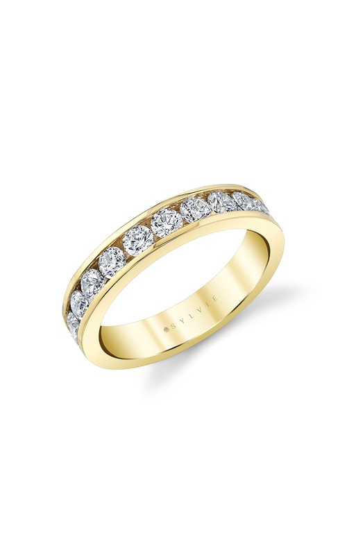 Wedding Band – 14K Yellow Gold Diamond (1ct) B267-100D4Y | Sylvie