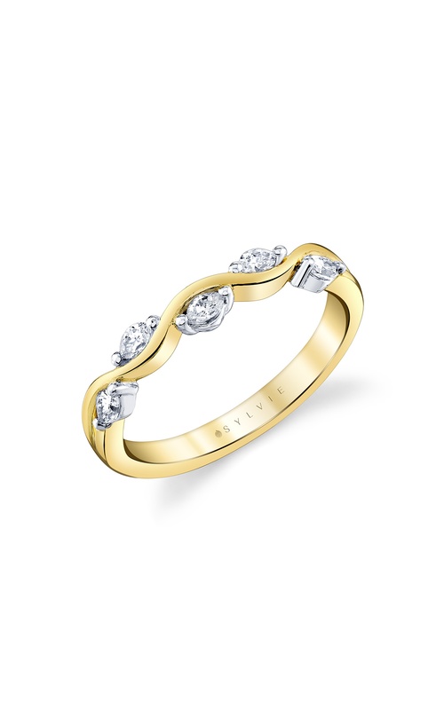 Sylvie Wedding Bands  B247-020A4T