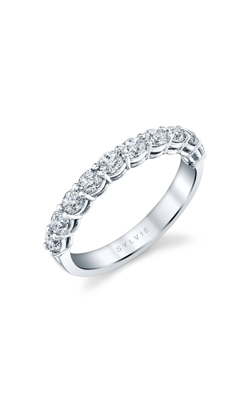 Sylvie Wedding Bands  B101-090A4W-1/2
