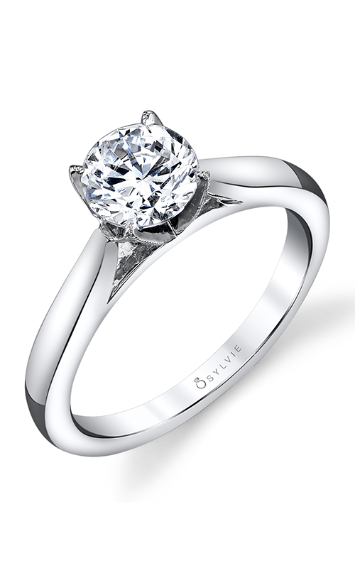 Sylvie Solitaire Engagement Ring S1300-019A4W10R