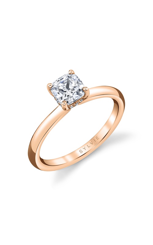 Sylvie Solitaire Engagement Ring S2393-012A4R10C