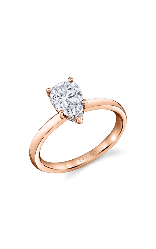 Sylvie Solitaire Engagement Ring S2393-014A4R15T