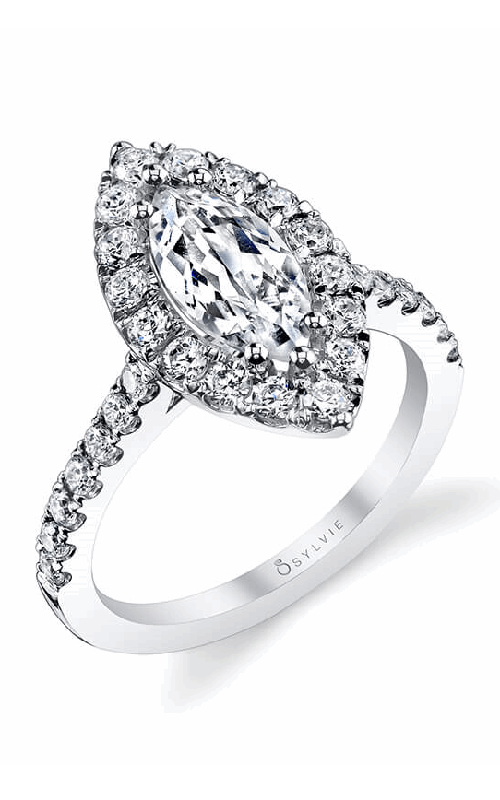 Sylvie Engagement Ring S1199-083A8W15M