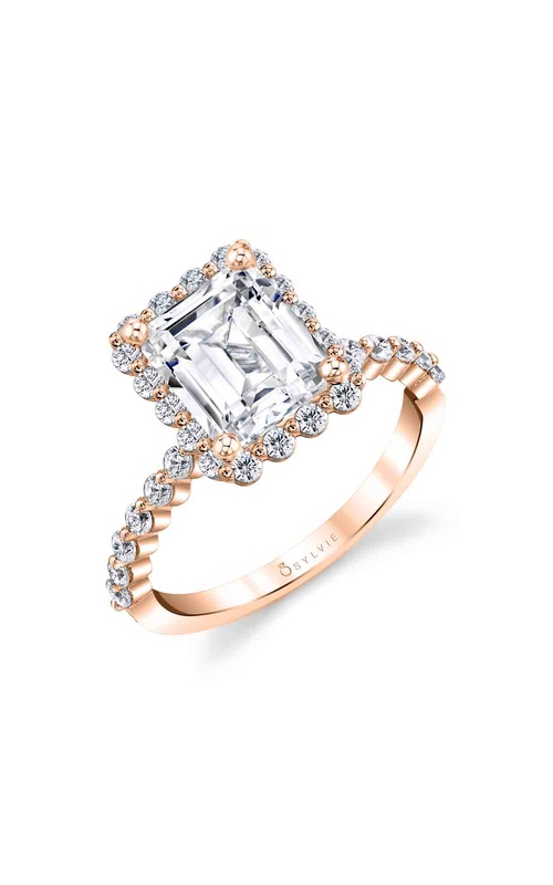 Sylvie Engagement Ring S1P14-57A4R15E-HALO