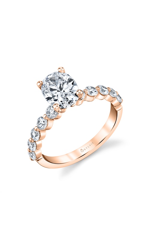 Sylvie Classic Engagement Ring S1P10-068A4R20O