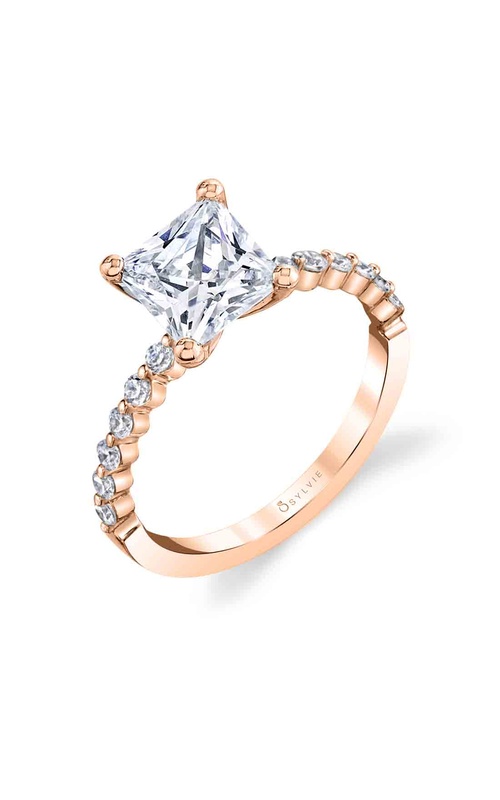 Sylvie Classic Engagement Ring S1P14-029A4R10P