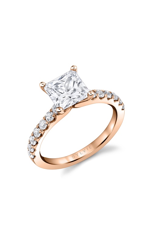 Sylvie Classic Engagement Ring S2060-042A4R20P
