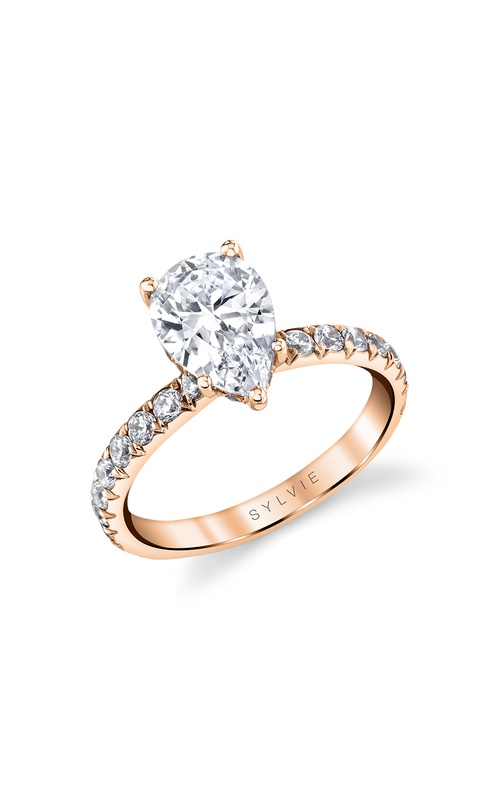 Sylvie Classic Engagement Ring S2993-078A4R20T