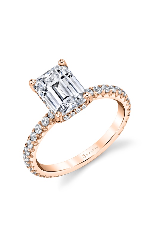 Sylvie Classic Engagement Ring S3093-054A4R20E